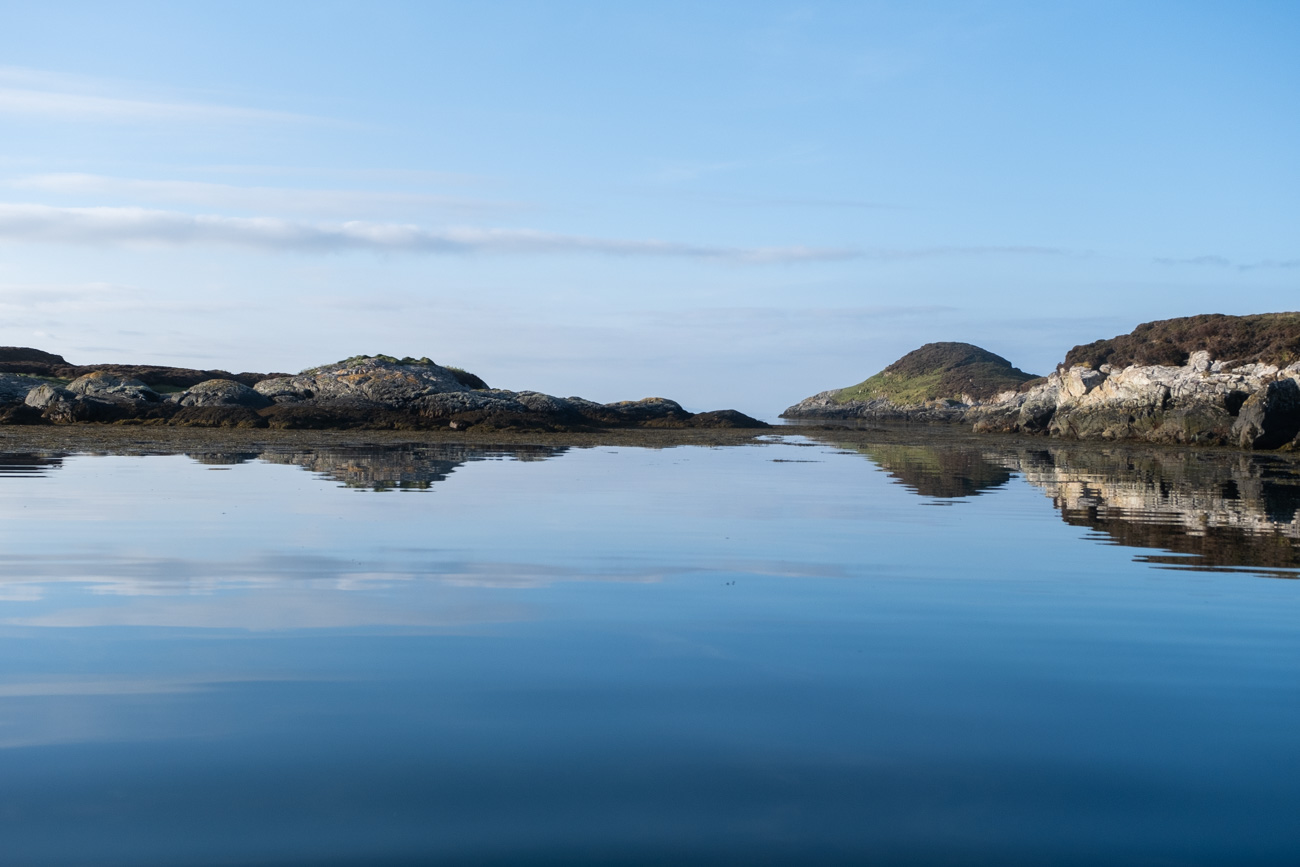 Una lido in St Ives at dusk. 