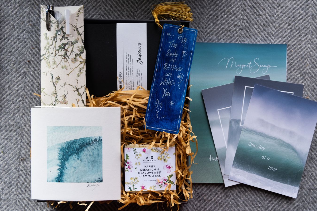Outer hebrides inspired gift box