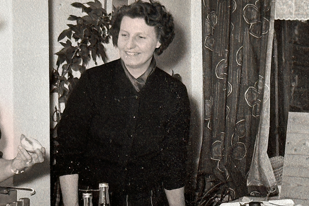 Story behind the art gallery in harris iamge of margarets grandma who came to harris first
