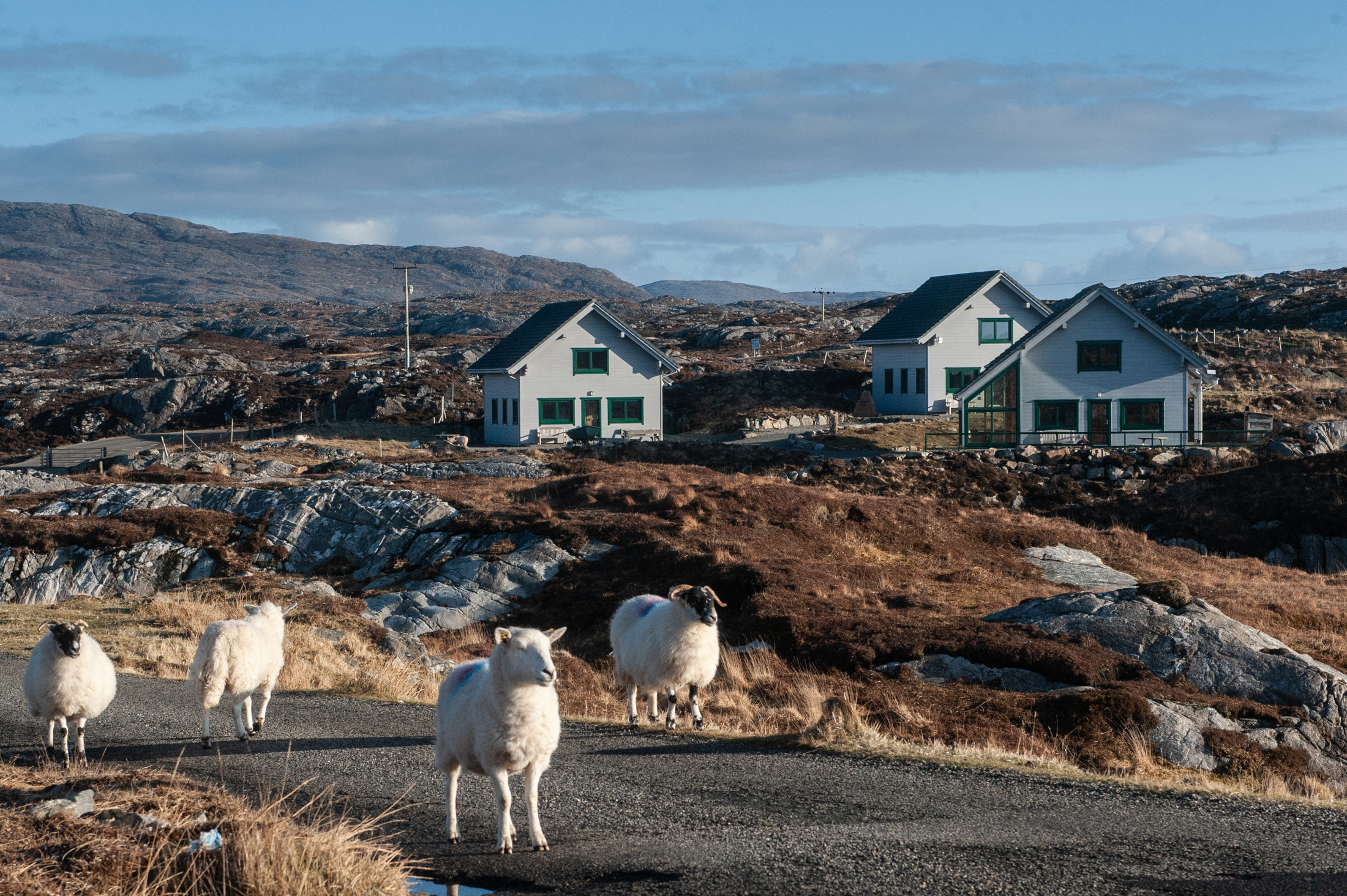 Retreat lodge with sea view, Isle of Harris, Outer Hebrides
