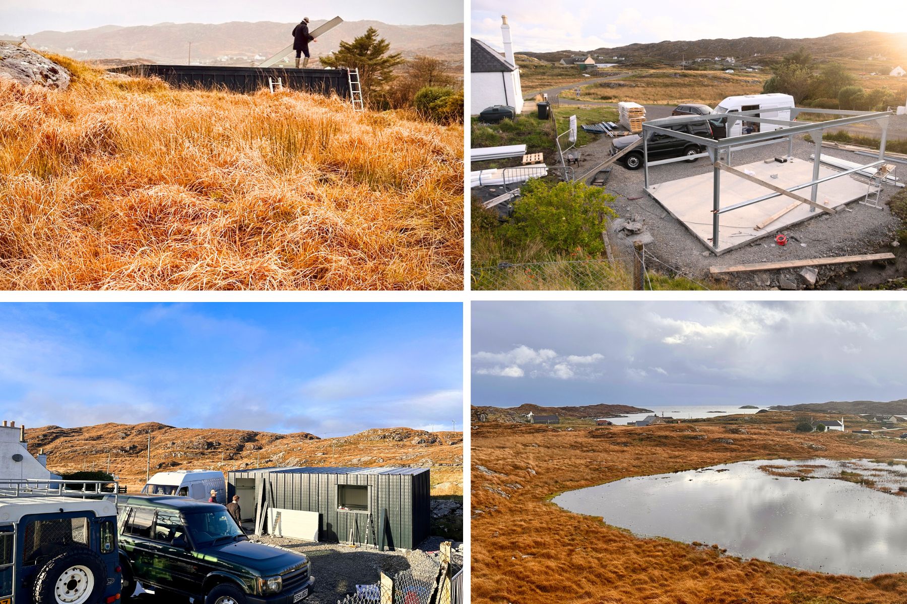 Building an art gallery on the outer hebrides