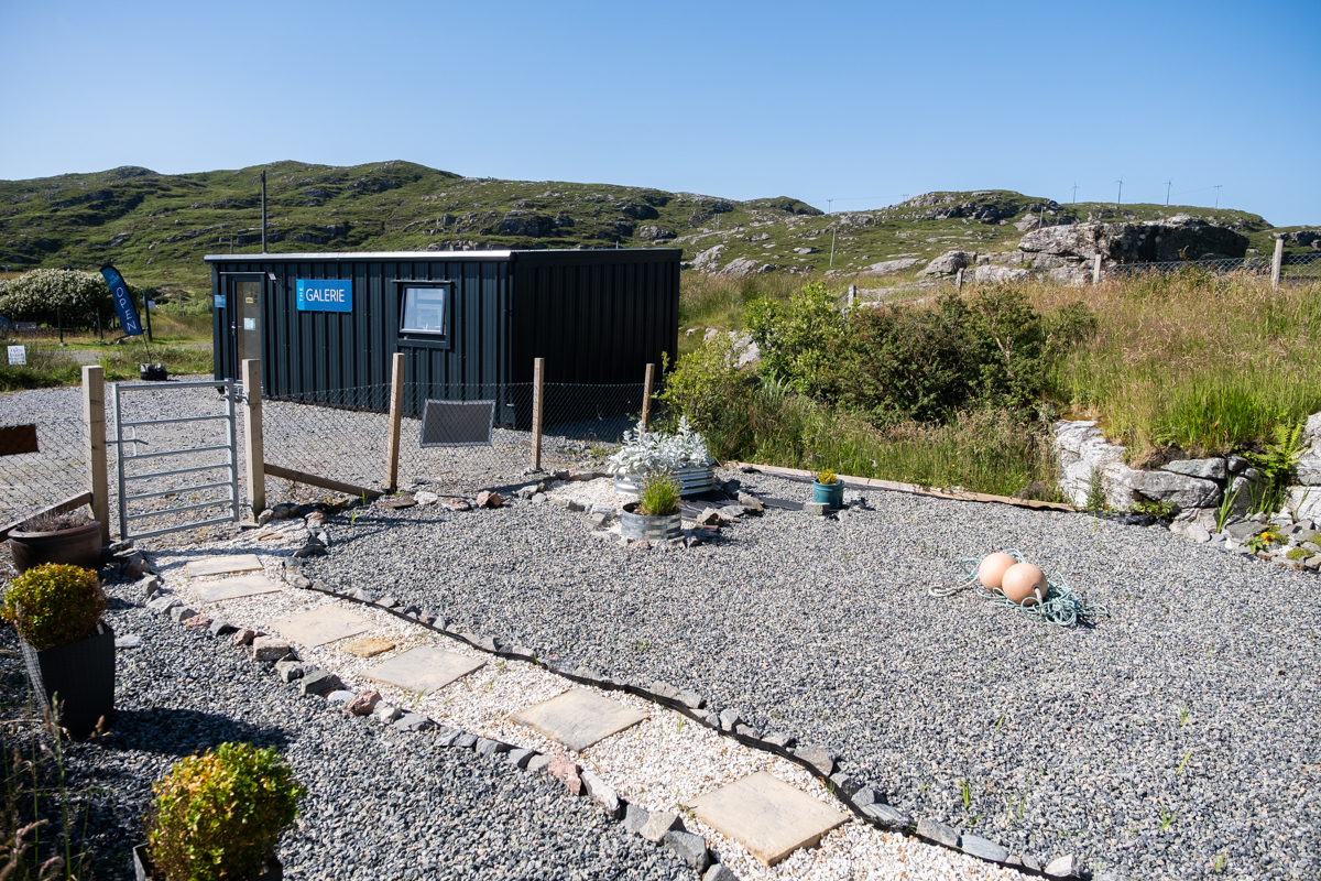 Art gallery on the Isle of Harris